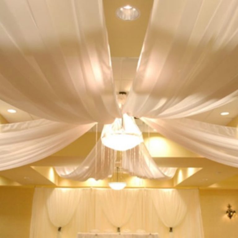 Ceiling Drape 10 Point Swag Kosins